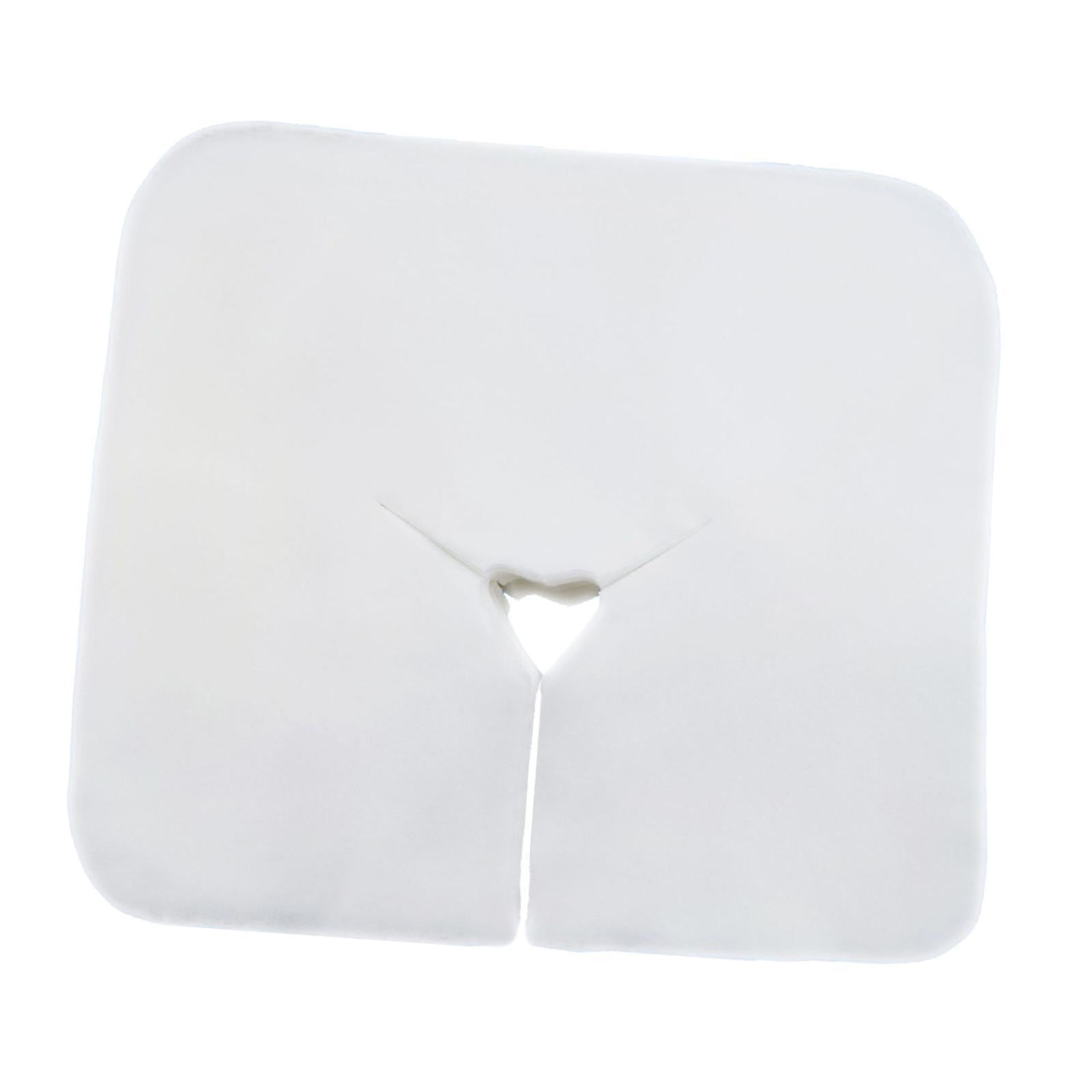 100x Disposable Face Cradle Covers Comfortable Household Massage Face Covers Non Woven