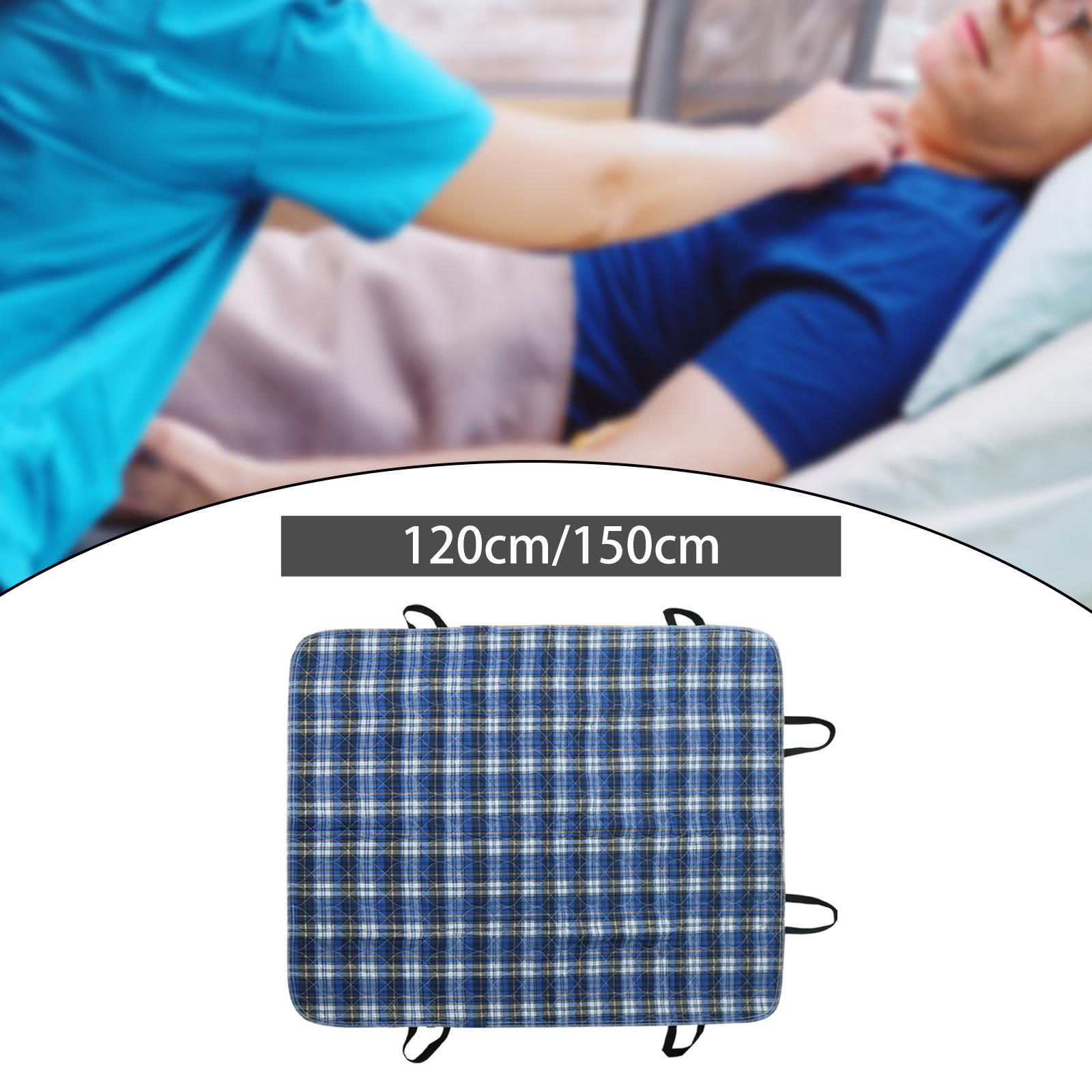 Positioning Mat Lifting Reusable Transfer Pad for Disabled Home Care Elderly 90cmx120cm