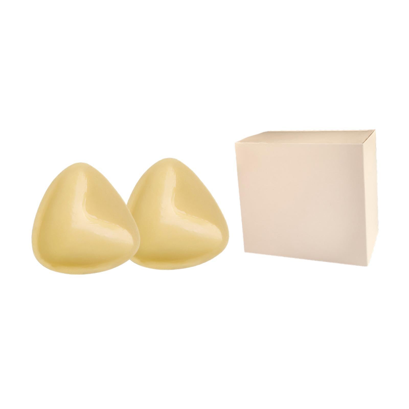 Push up Bra Inserts Waterproof for Sports Bra Swimsuit Soft Breast Enhancers B Skin Color