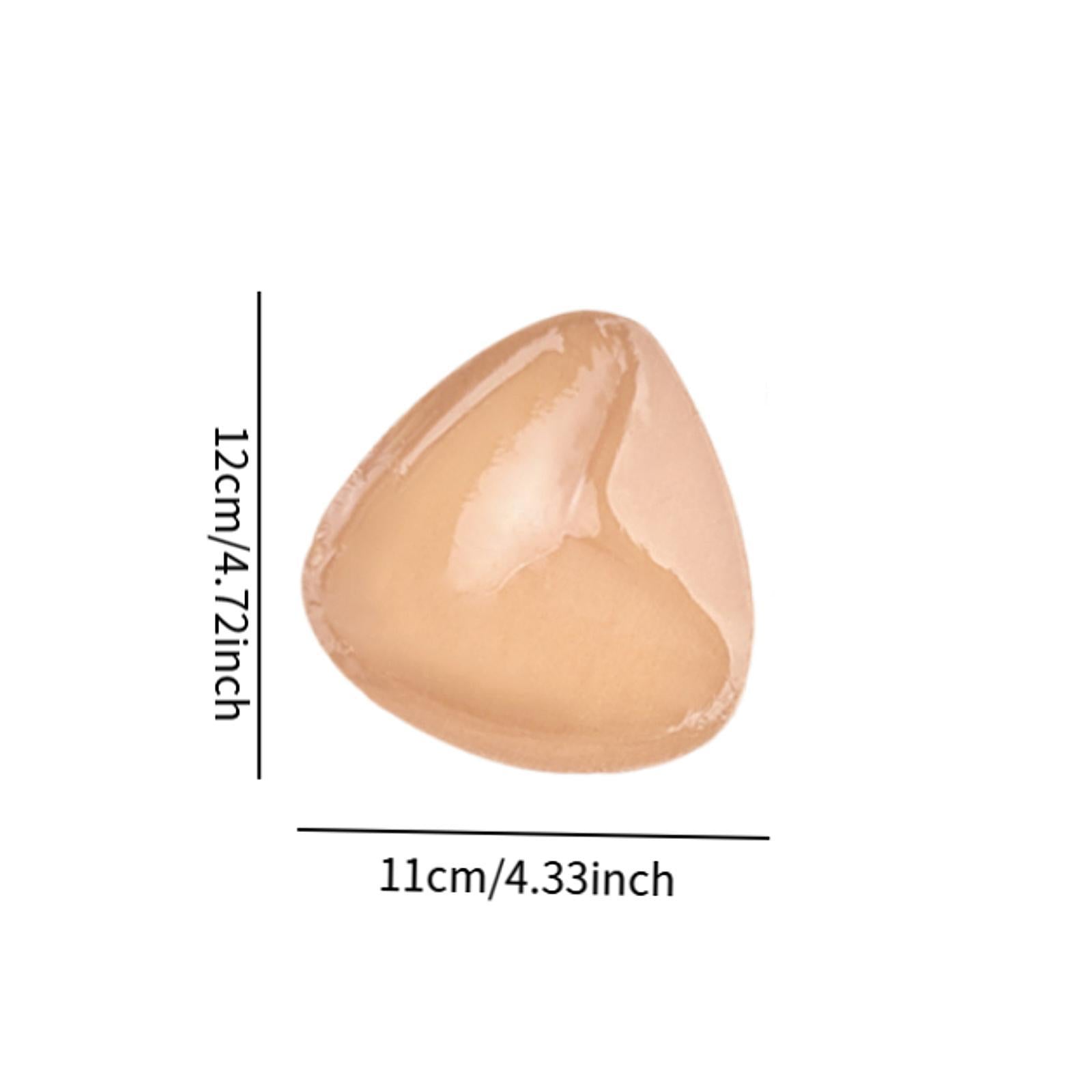 Push up Bra Inserts Waterproof for Sports Bra Swimsuit Soft Breast Enhancers A Light Pink