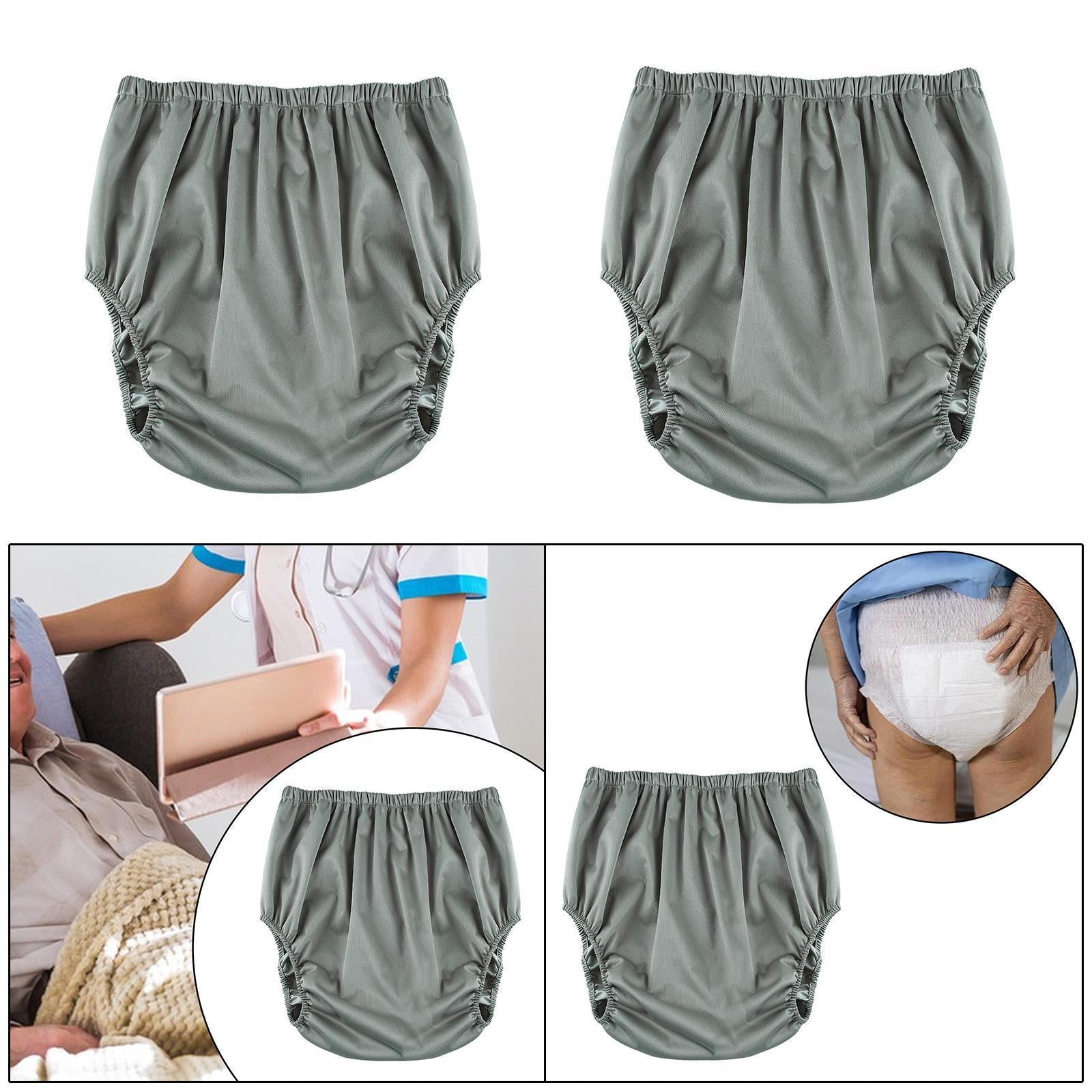 Adults Leakproof Underwear Waterproof Elderly for Incontinence Diaper Cover XS