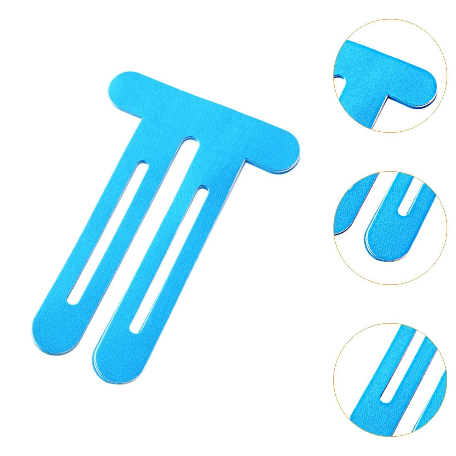 Knee Kinesiology Tape Premium Waterproof Breathable Easy to Use Professional Small Blue