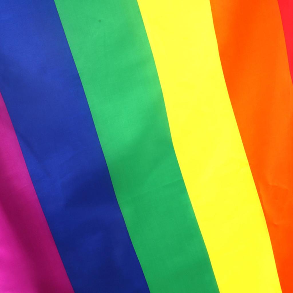 Rainbow Flag Word Banners String Flag for Sport Bars Party Decoration 5.5M