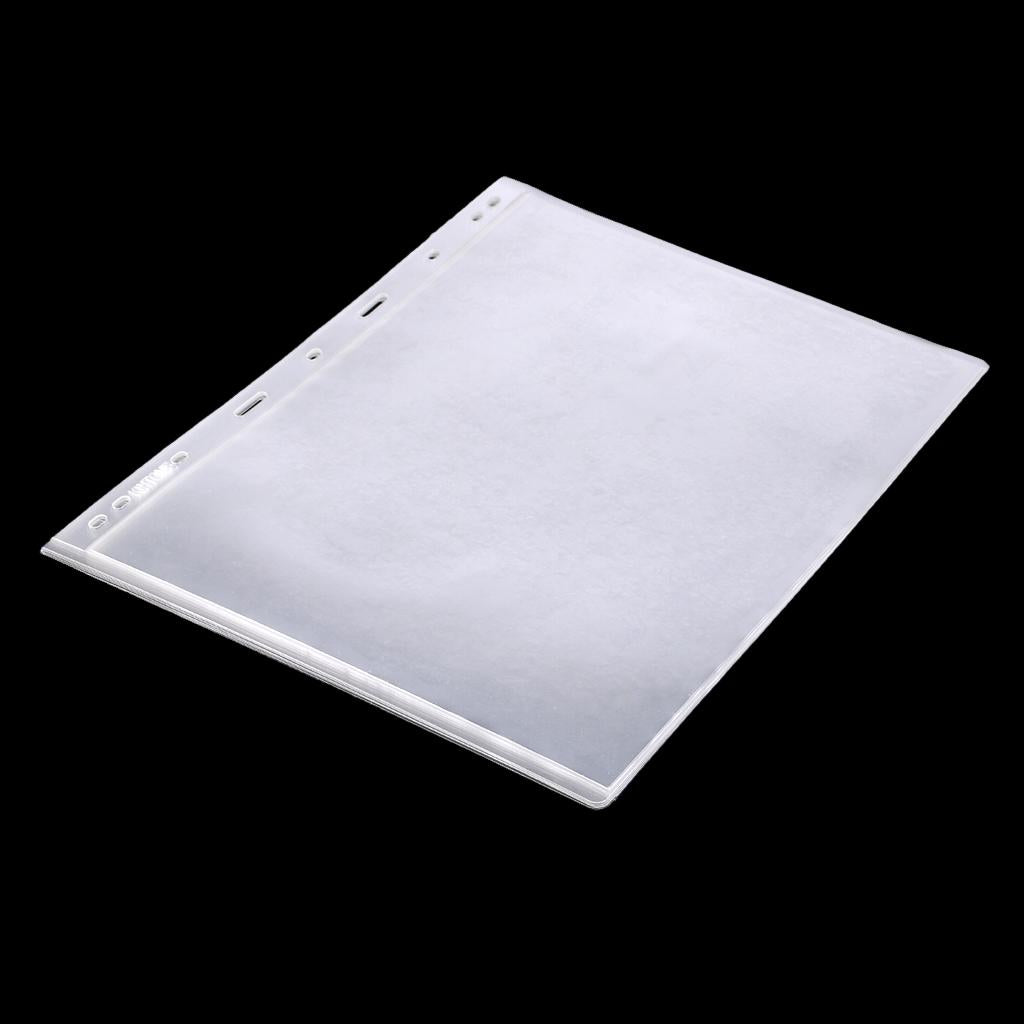 Banknotes Money PVC Page Of Paper Money Coin Album Loose-leaf Inners 1 Line