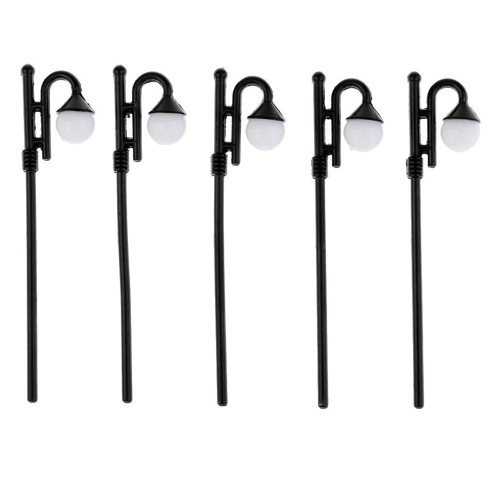 Micro Landscape Metal Street Light Decoration Street Lamp Garden Accessories