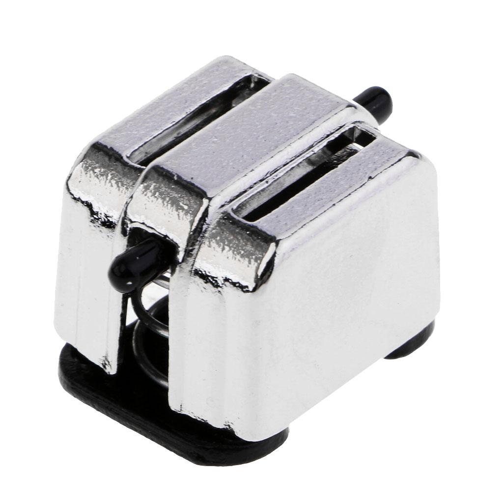 Doll House Miniature Zinc Alloy Bread Machine Dollhouse Decor Kitchen Toys