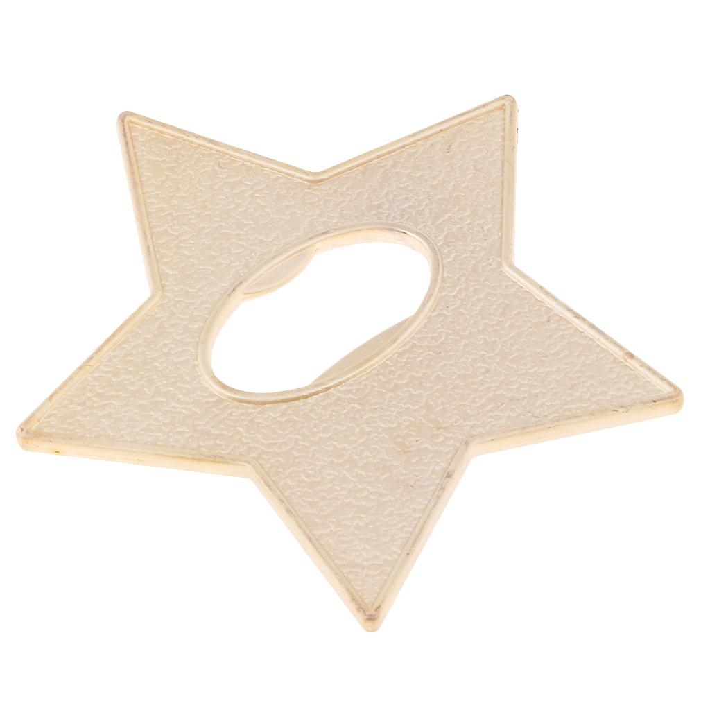 Golden Star Pentagram Shape Wine Bottle Opener Barware Wedding Party Gift