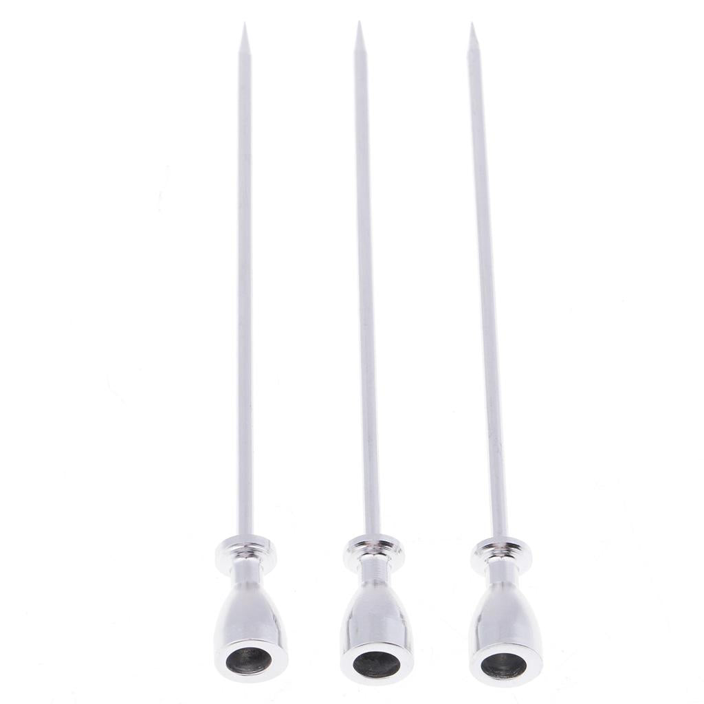 Stainless Steel Cocktail Sign Cocktail Picks Fruit Food Spears Bar Tools 7