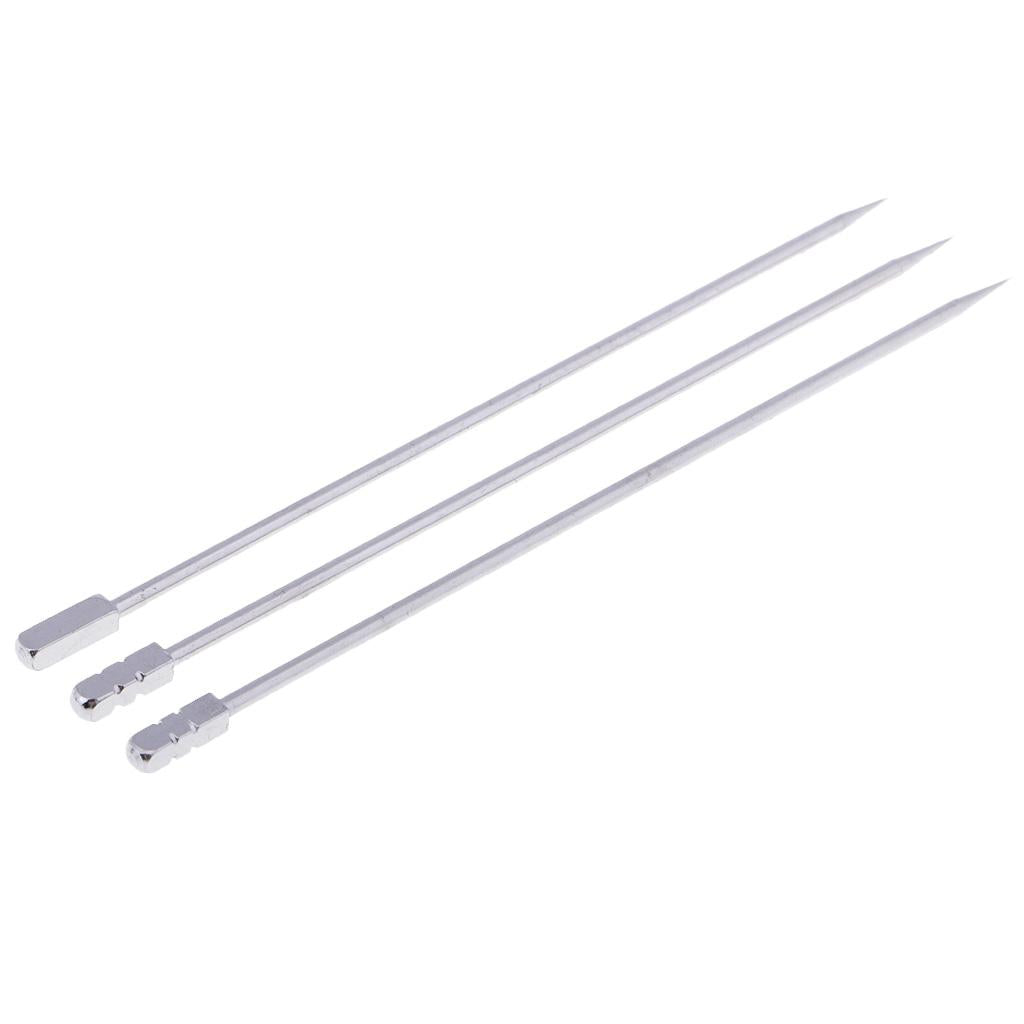 Stainless Steel Cocktail Sign Cocktail Picks Fruit Food Spears Bar Tools 9