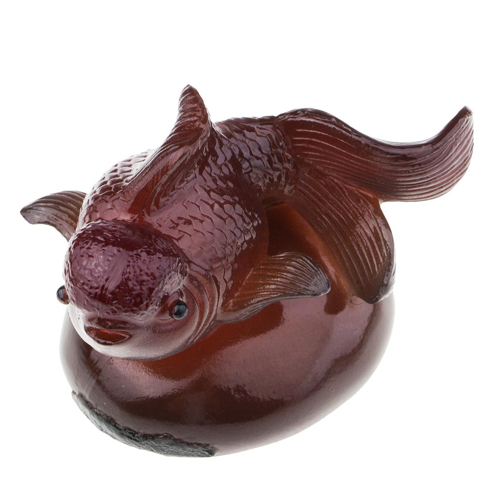 Resin Discoloration Tea Cute Pet Animals Chinese Tea Ceremony Accs Yellow