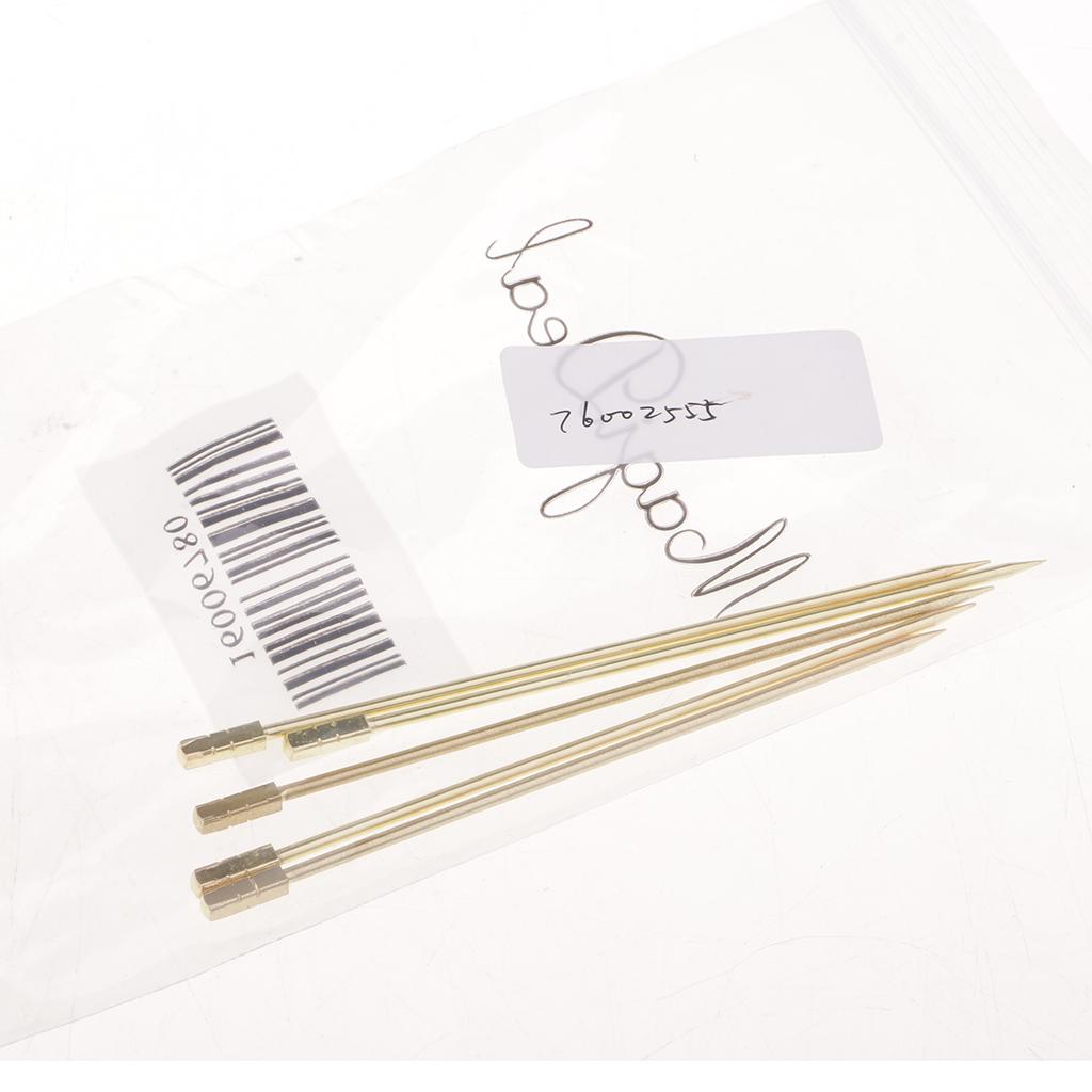 5Pcs/set Stainless steel Cocktail Picks Cocktail Fruit Sticks Bar Tools Square -Gold