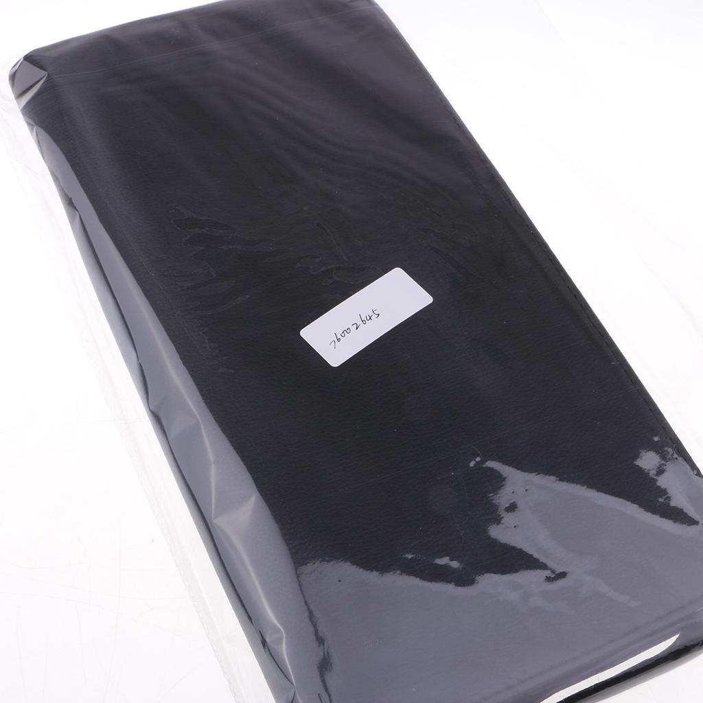 Pen Storage Case Large Capacity Pen Holder Totes Pouch Zipper Pen Bag Black