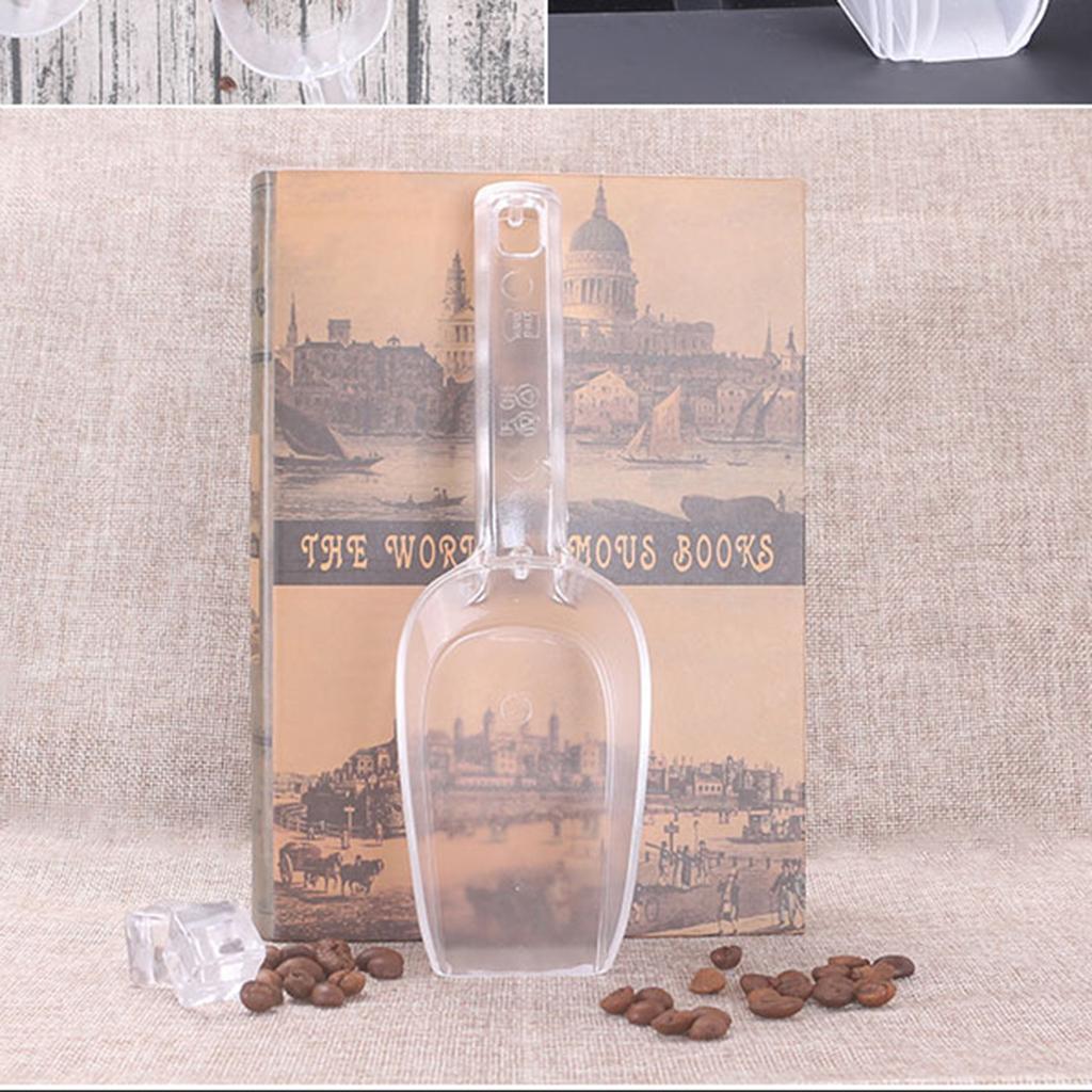Plastic Food Ice Shovels Resistance Ice Scoops Tools Accessories 23.5x5.5cm