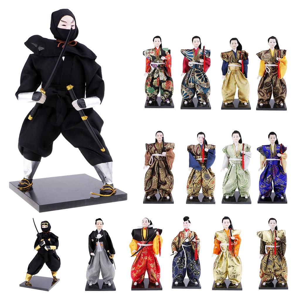 Japanese Japanese Warrior Dolls Japanese Ninja Humanoid Doll Ornaments YR2