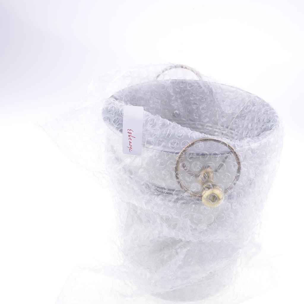 Curled Champagne Cooler Barrel Stainless Steel Ice Bucket for Barware Gold