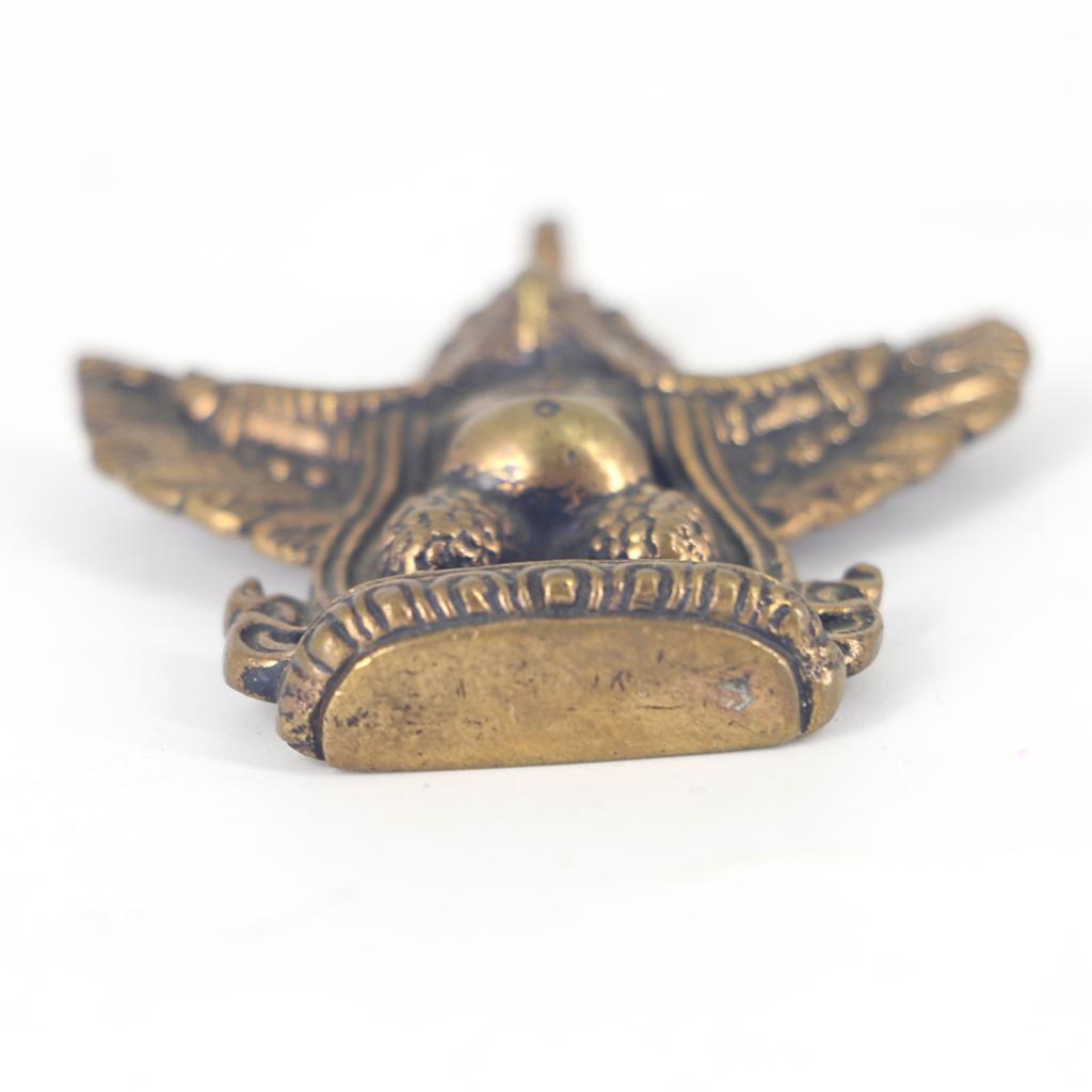 Tibetan Buddhism Pure Copper Golden-winged Bird Pendant Handcrafts in Nepal