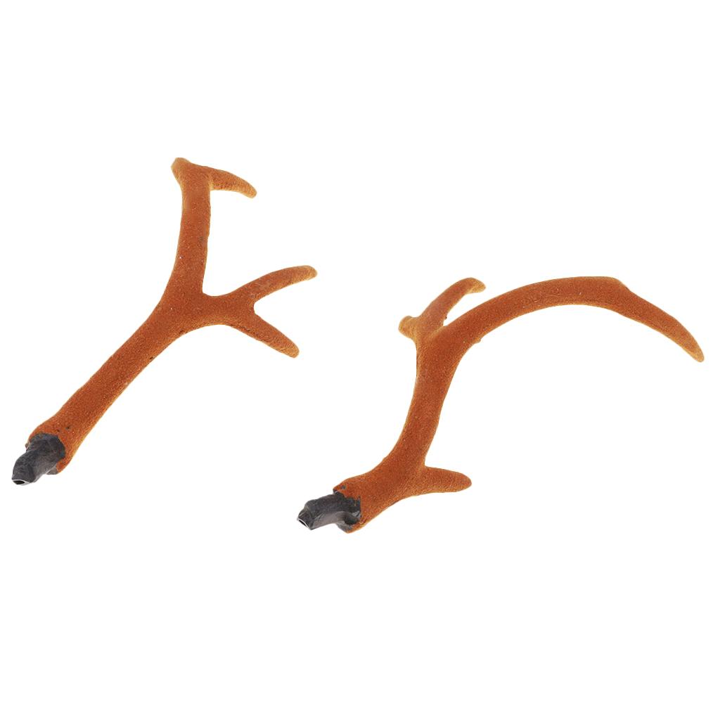 Artificial Deer Horns Costume Hair Headband Headpiece Hoop DIY Accessories