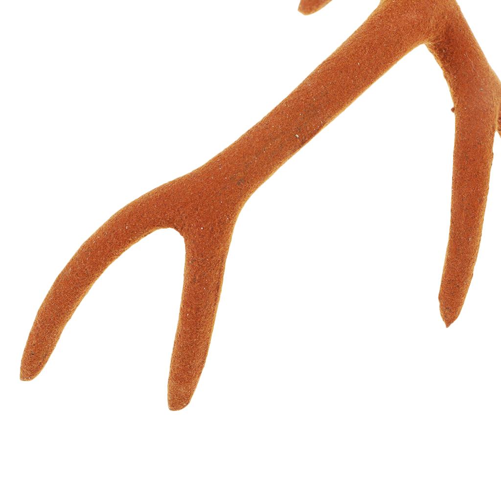 Artificial Deer Horns Costume Hair Headband Headpiece Hoop DIY Accessories