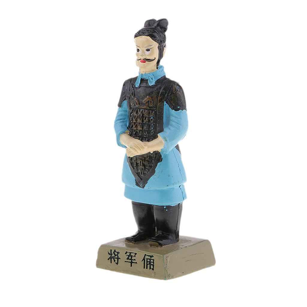 Antique Chinese Qin Terra Cotta Warriors Horse Figurine Artwork Ornament #2