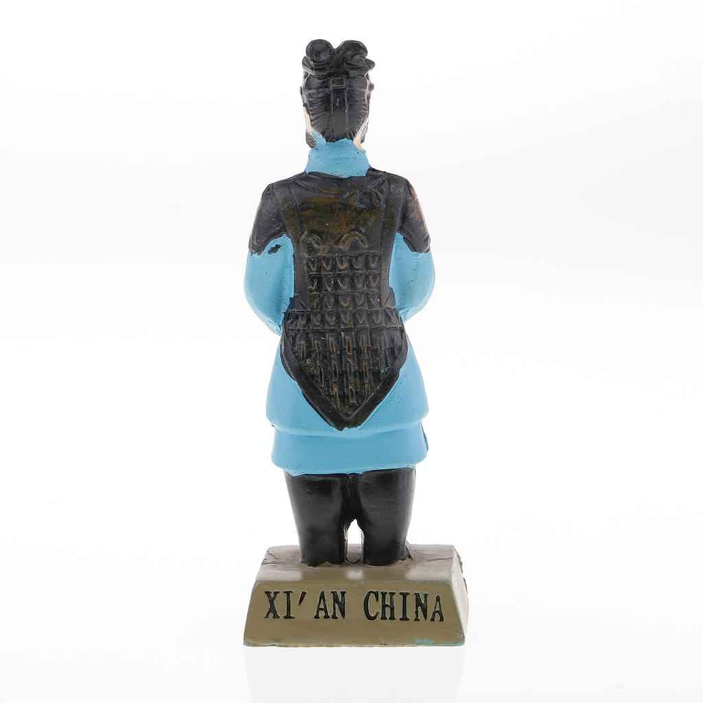 Antique Chinese Qin Terra Cotta Warriors Horse Figurine Artwork Ornament #2