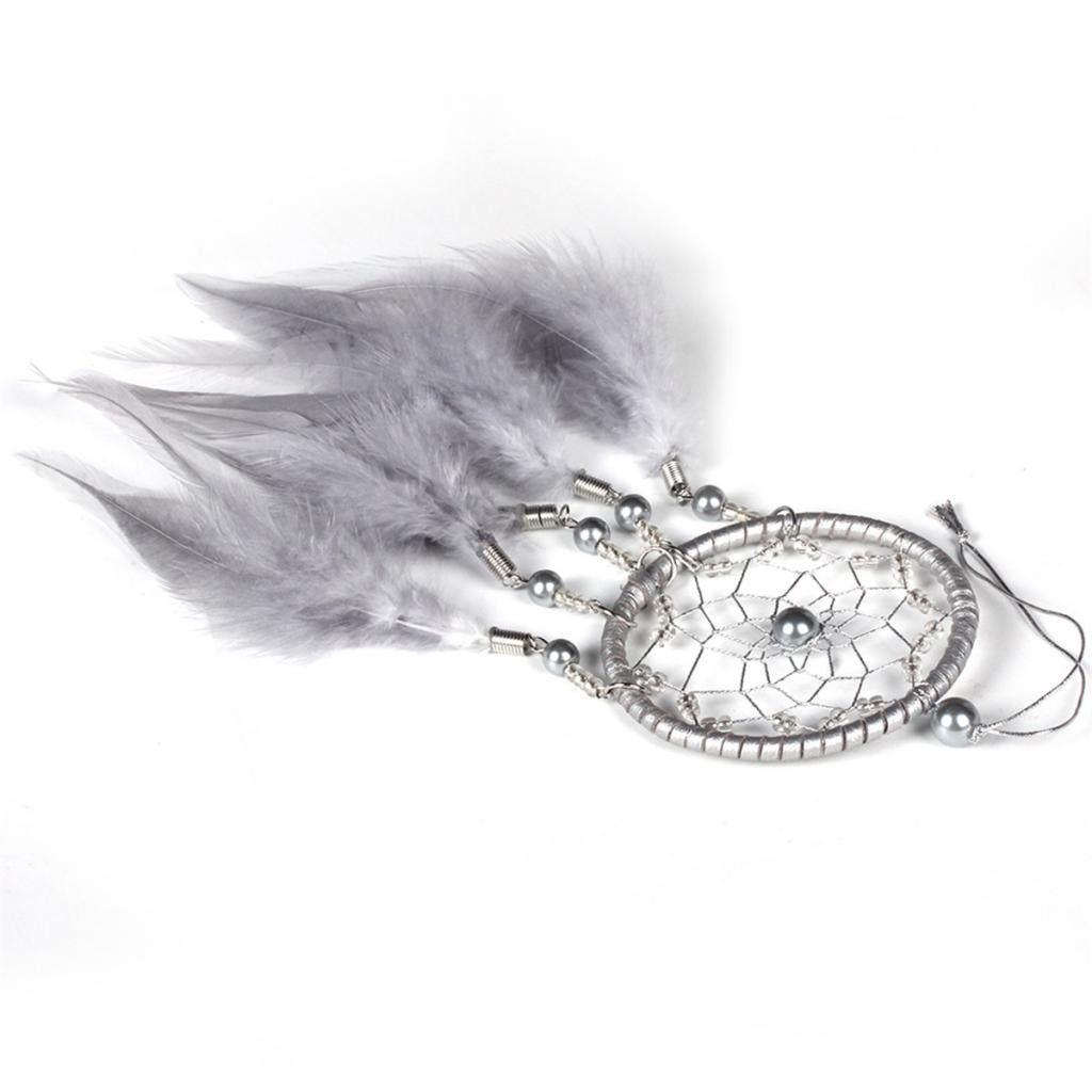 Home Window Wall Hanging Dream Catcher Dreamcatcher Collectible Crafts Gray