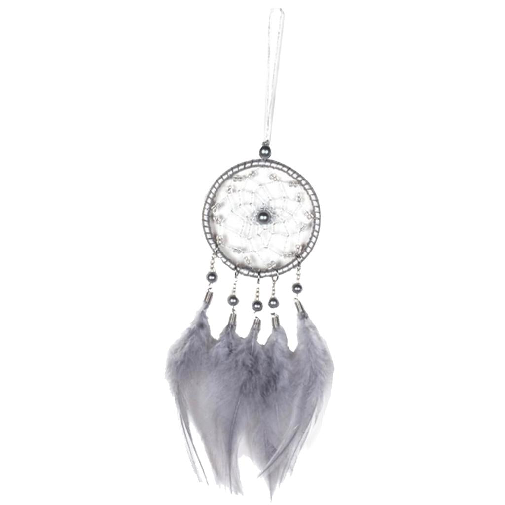 Home Window Wall Hanging Dream Catcher Dreamcatcher Collectible Crafts Gray
