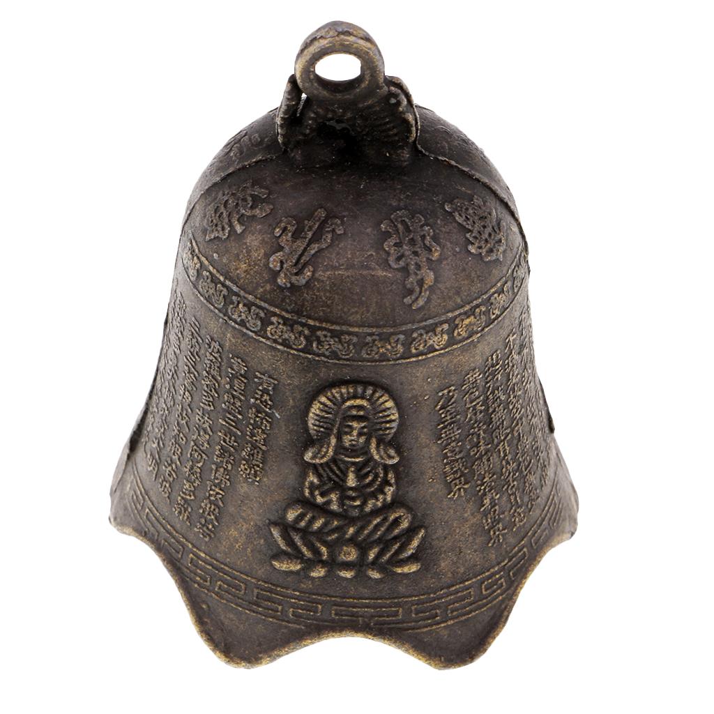 Chinese Feng Shui Antique Bell Wind Chime Home Decors Mascot for Fortune 2