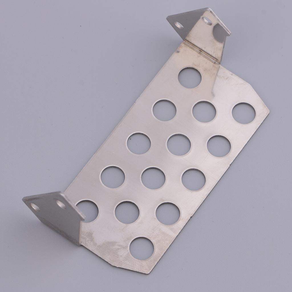 Stainless Steel Front Bumper Protective Shield for Axial scx10 90046/90047