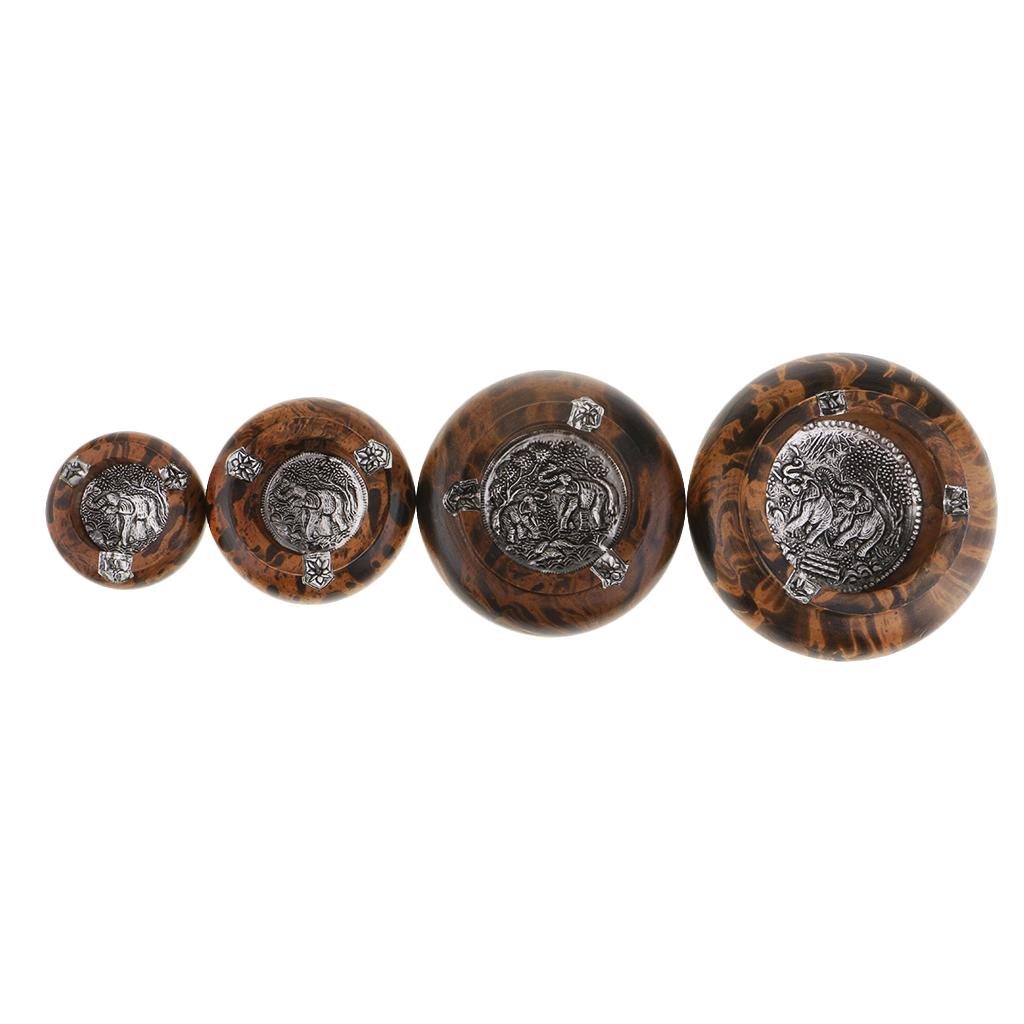 Wood Ashtray Handmade Crafts Cigarette Cigar Tobacco Smoking Ash Tray Case A