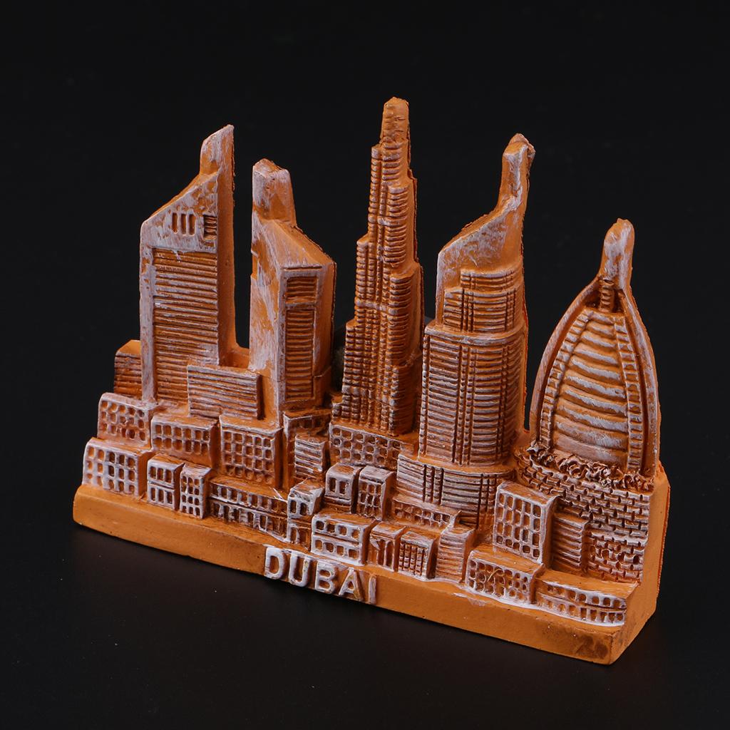 Tourist Travel Souvenir Fridge Stickers Refrigerator Magnet Dubai House