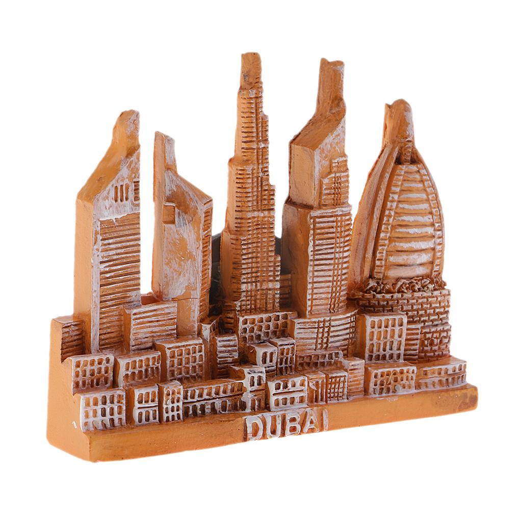 Tourist Travel Souvenir Fridge Stickers Refrigerator Magnet Dubai House