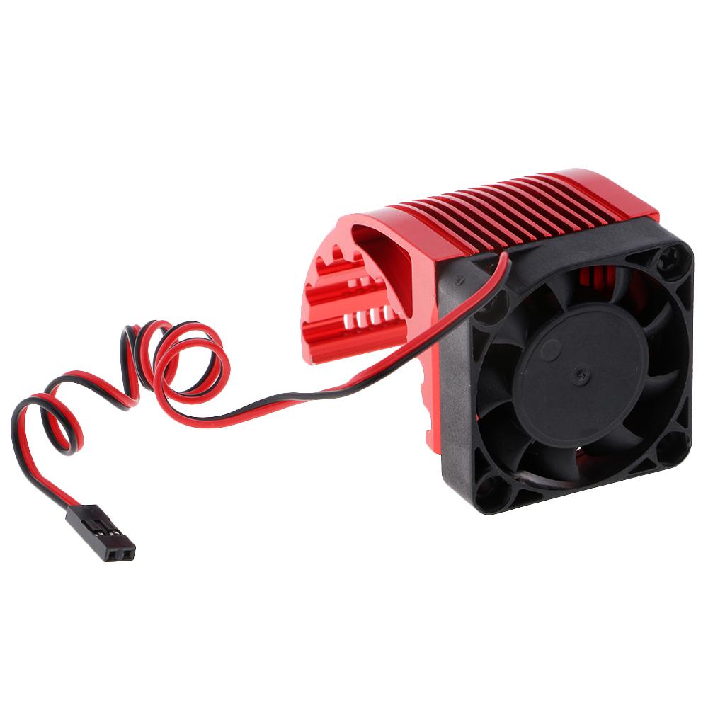 4274/4268 Motor Heat Sink with 40mm 5V Cooling Fan for RC Model Car