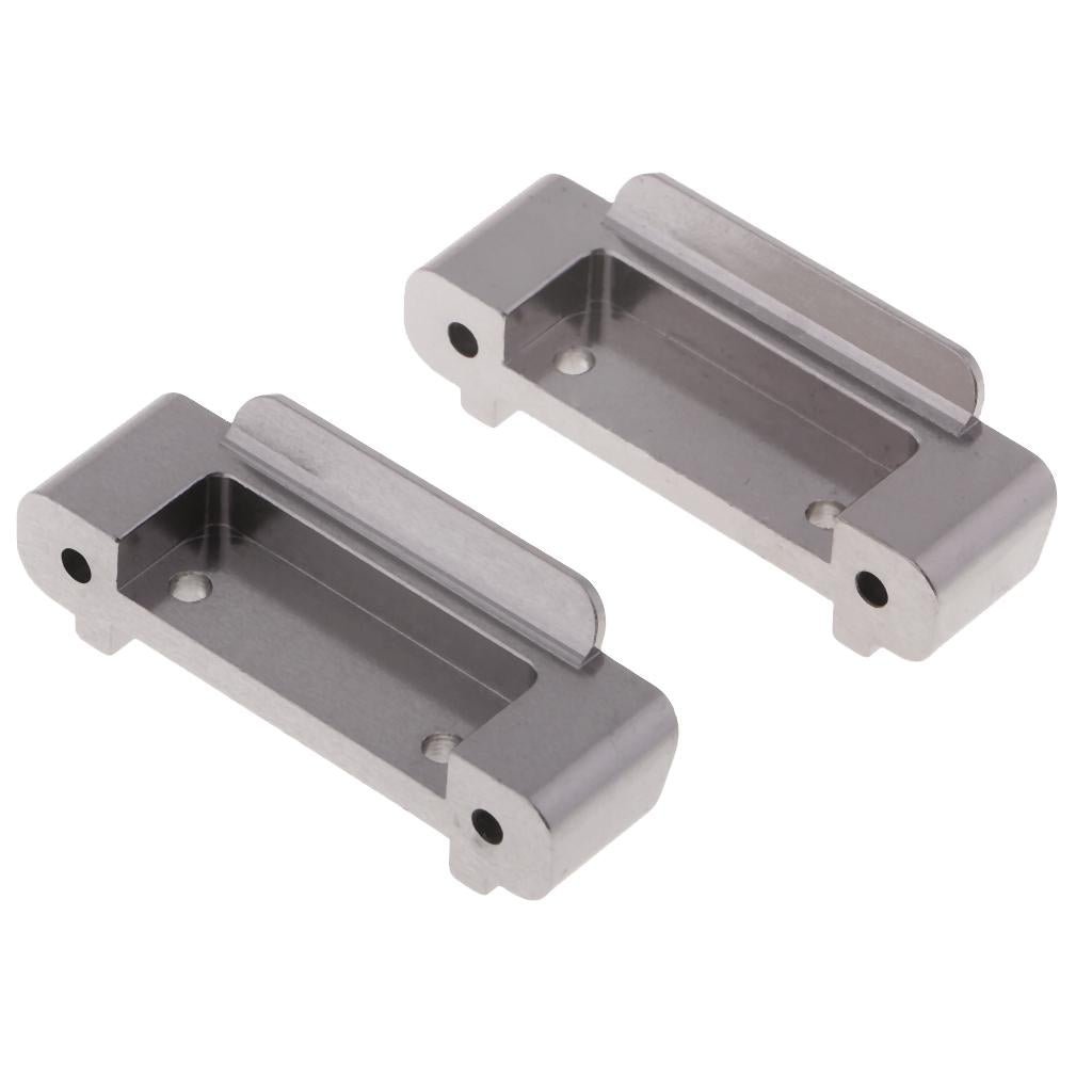 2pcs WLtoys 1:18 RC Car Upgrade Anti-Collision Set Spare Parts Accessories Silver