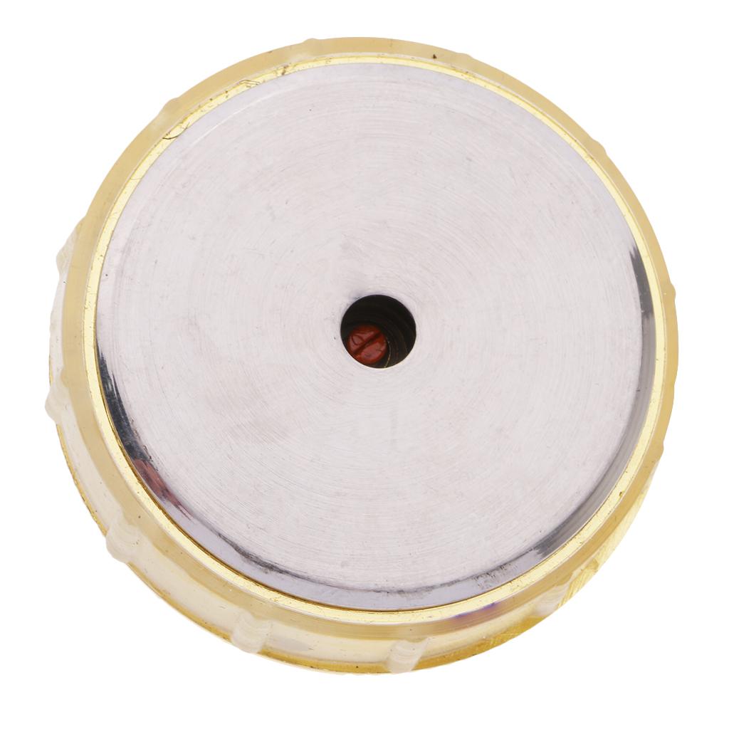 High Accuracy Round Gold Frame Hygrometer for Cigar Humidor