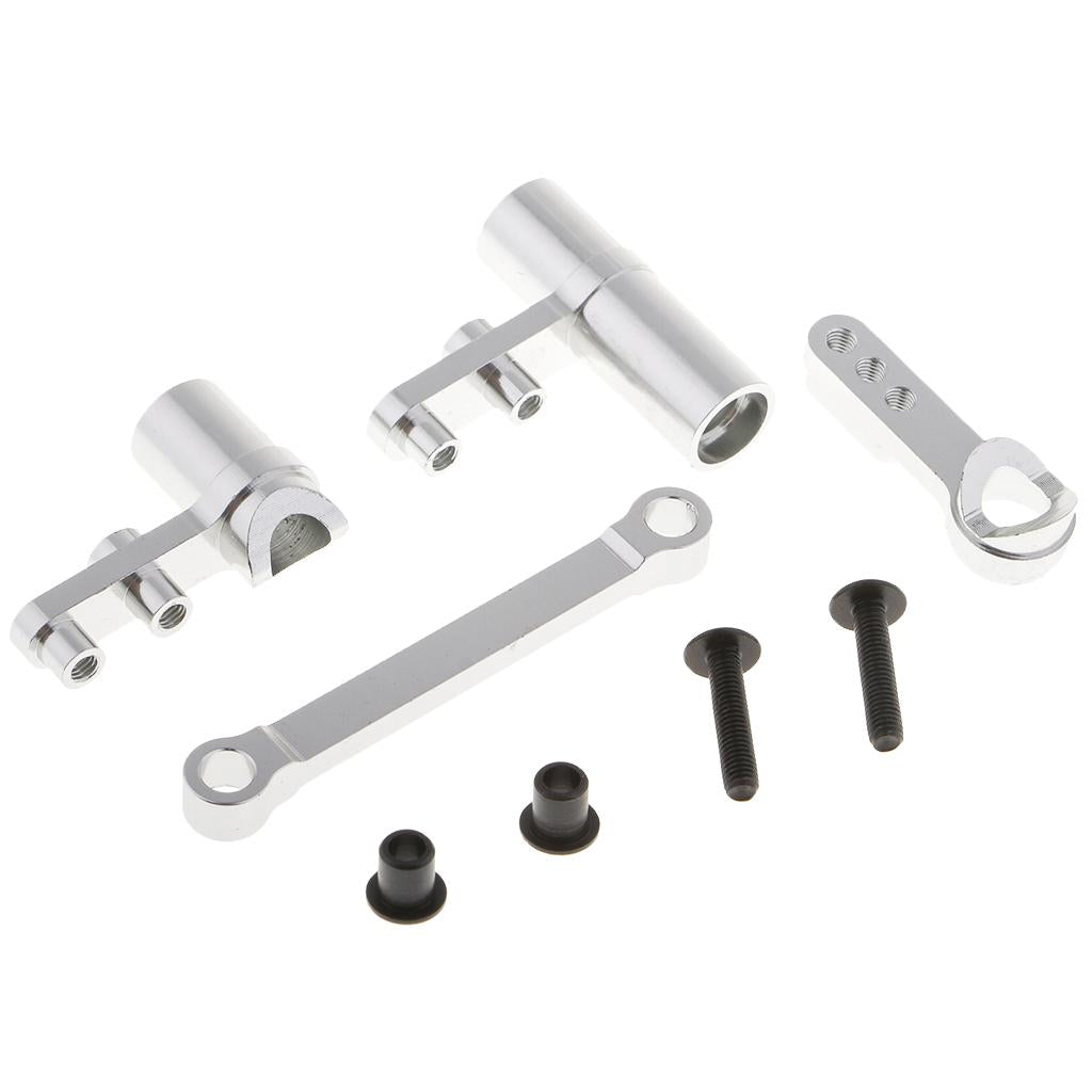 102057 102040 Steering Servo Saver Complete for HSP 94111 94123 94188 Silver