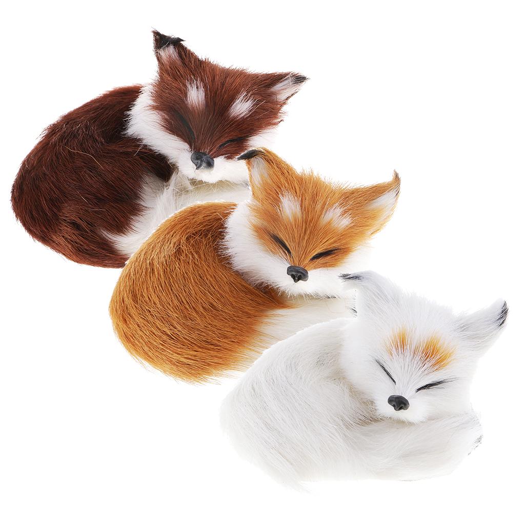 Wildlife Animals Action Figure Realistic Animals Action Model White