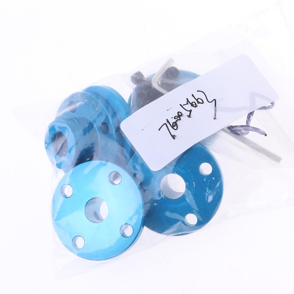 Rigid Flange Motor Guide Shaft Coupling for Rc Car Truck 8mm-Blue