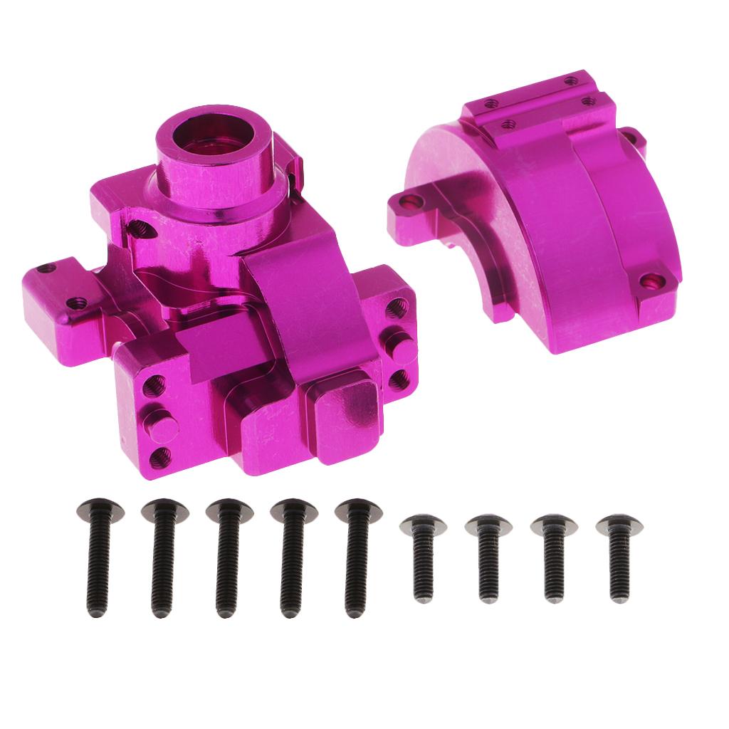 102075 (02051) Aluminum Gear Box for HSP 94111 94123 Upgrade Parts Purple