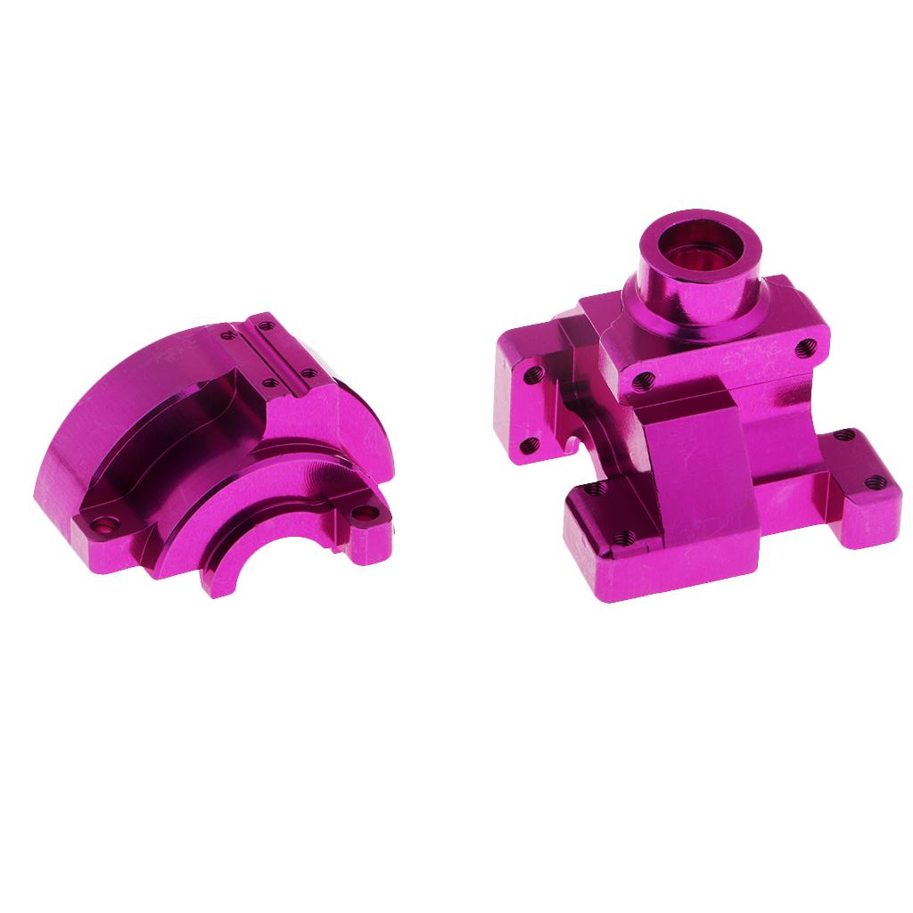 102075 (02051) Aluminum Gear Box for HSP 94111 94123 Upgrade Parts Purple