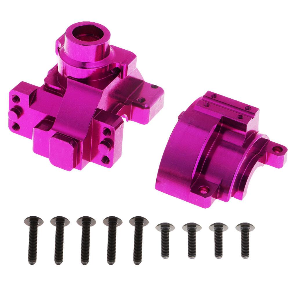 102075 (02051) Aluminum Gear Box for HSP 94111 94123 Upgrade Parts Purple