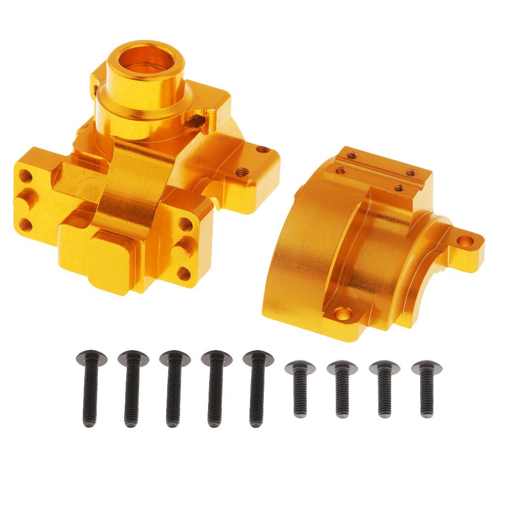 102075 (02051) Aluminum Gear Box for HSP 94111 94123 Upgrade Parts Gold