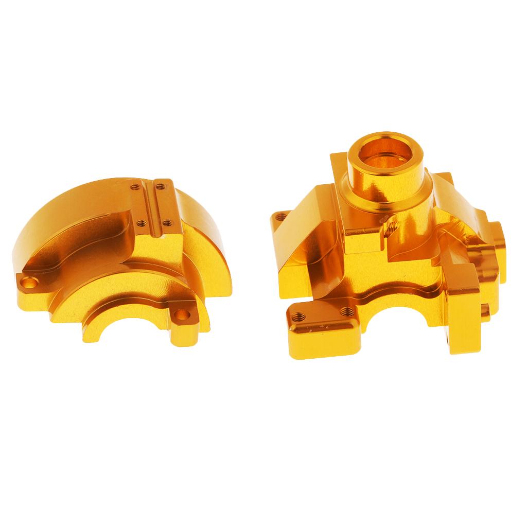102075 (02051) Aluminum Gear Box for HSP 94111 94123 Upgrade Parts Gold