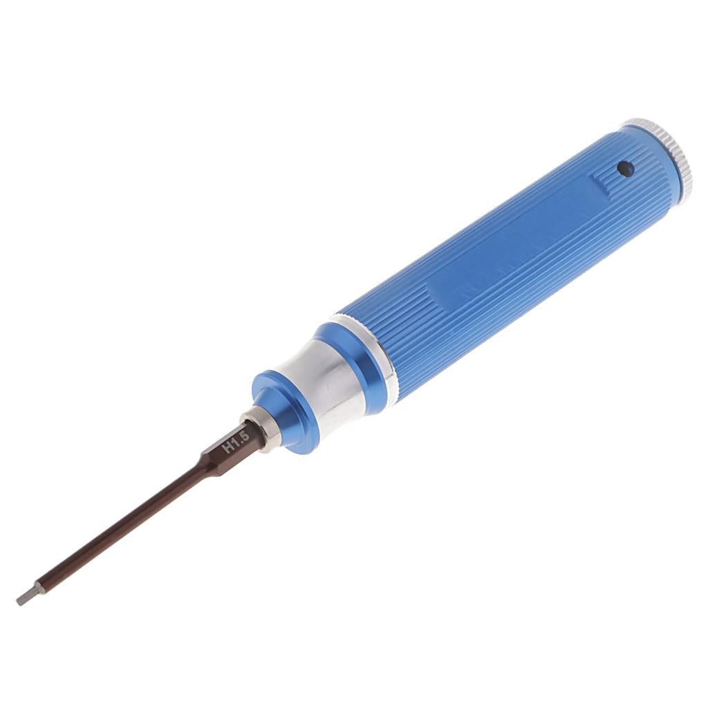 6 in 1 Multifunctional Hex Screwdriver Kit for RC Model Car Plane Boats Blue