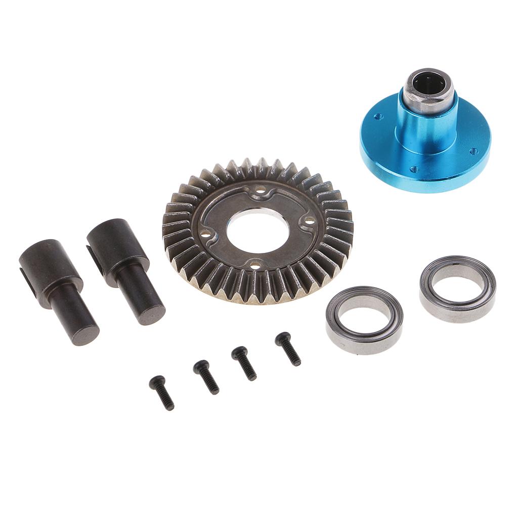 HSP 02024 Aluminum Front Differential Gears 1/10 Upgrade Parts 94123 for RC