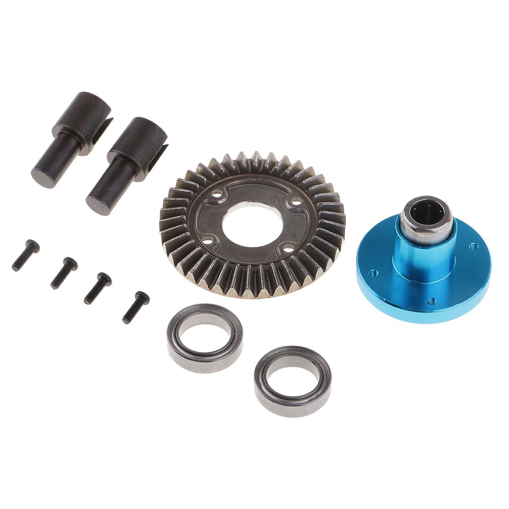 HSP 02024 Aluminum Front Differential Gears 1/10 Upgrade Parts 94123 for RC
