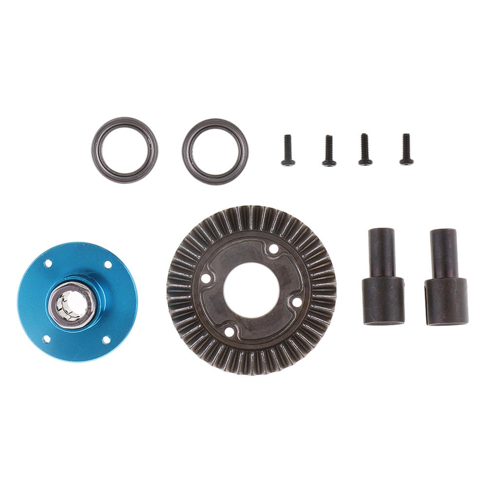 HSP 02024 Aluminum Front Differential Gears 1/10 Upgrade Parts 94123 for RC
