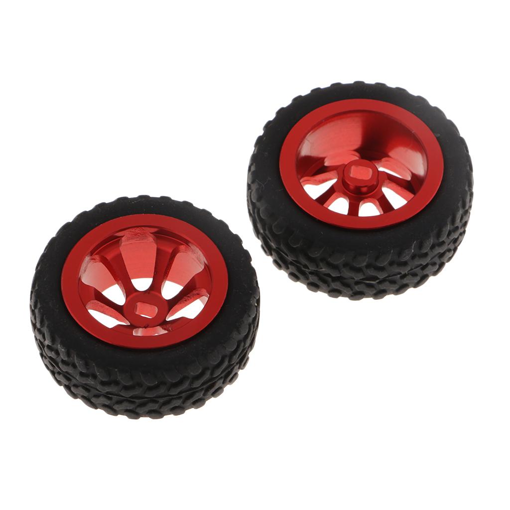 4 Pieces Wheel Tires for Wltoys 1/28 RC Car K969 K979 K989 K999 P929 K989-25