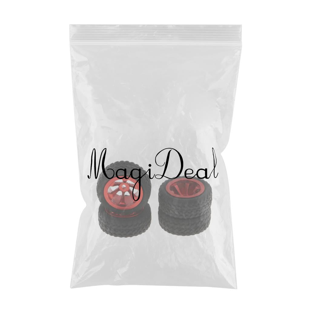 4 Pieces Wheel Tires for Wltoys 1/28 RC Car K969 K979 K989 K999 P929 K989-25
