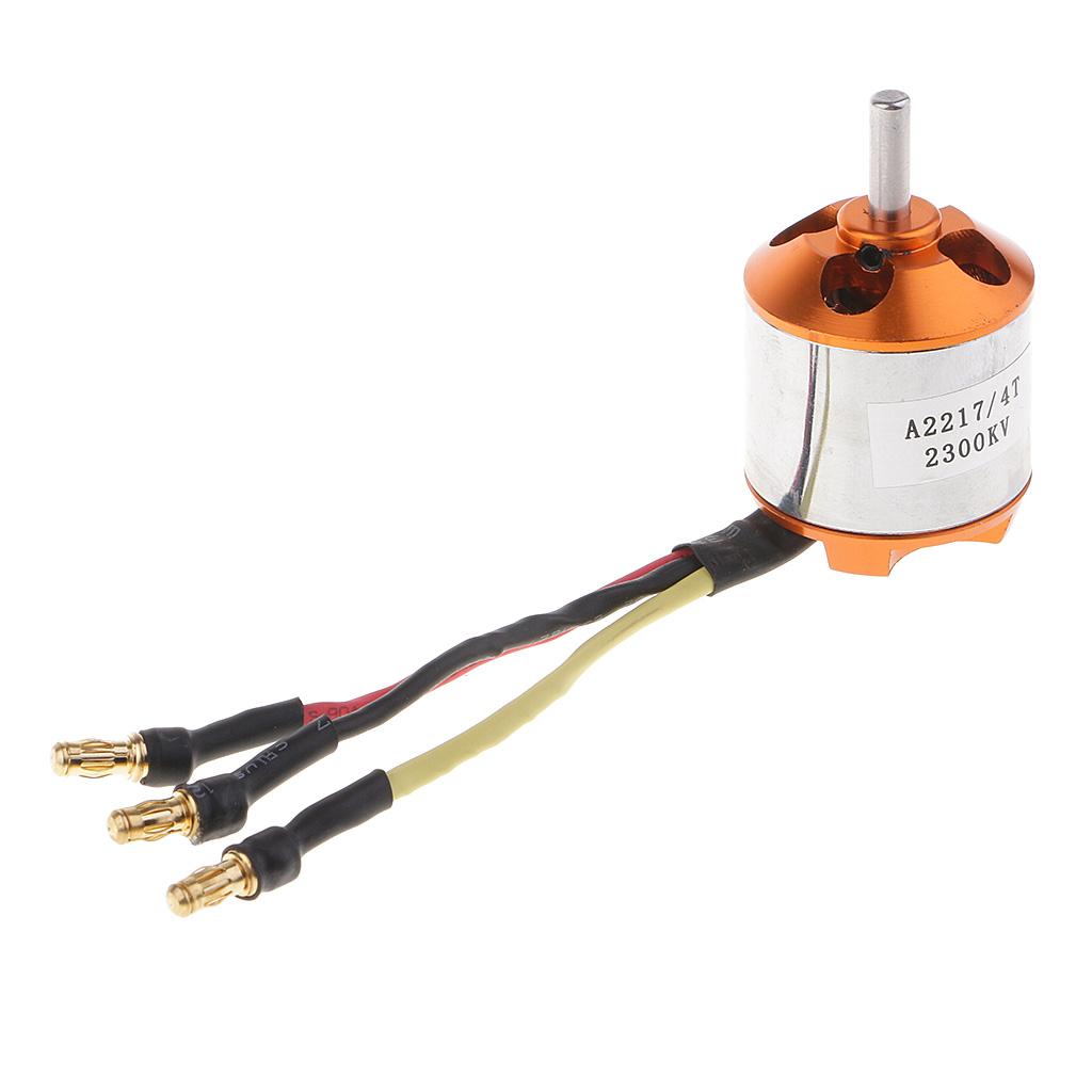 Metal A2217 2300KV Brushless Motor for Fixed Wing / RC Boat Parts