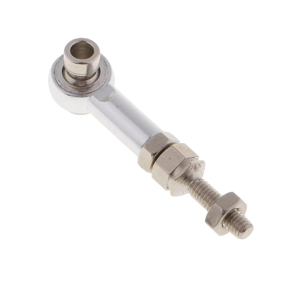 Aluminum Steering Linkage Pull Rod for HSP 94122 94123 1/10 RC Car Silver